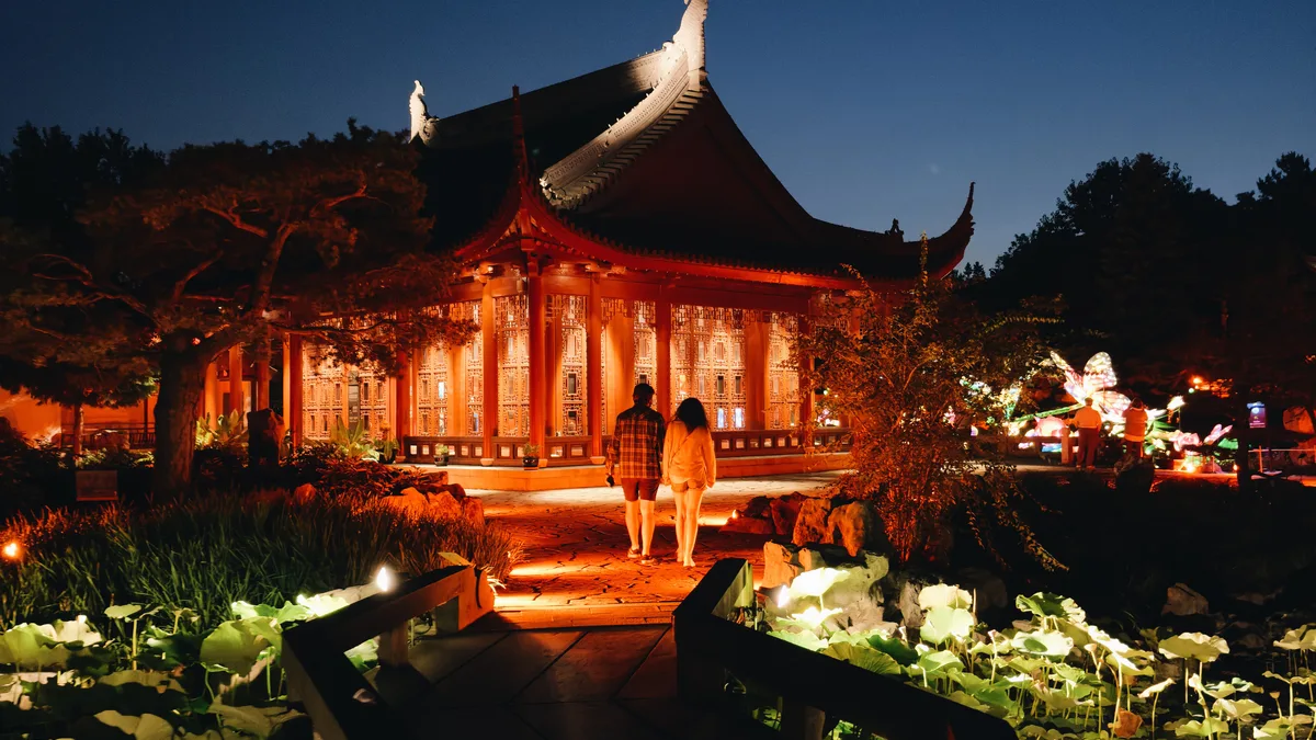 Jardins de lumière — Jardin botanique de Montréal